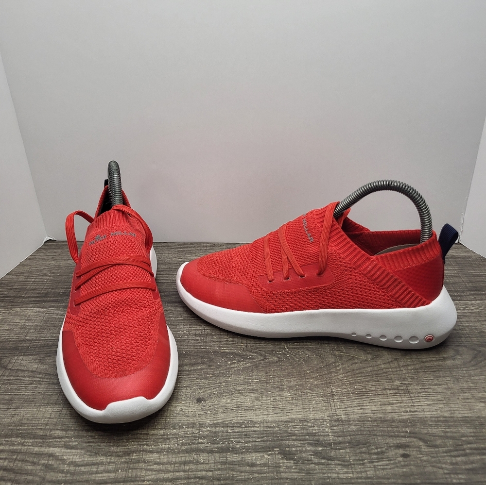 Peter Millar Women's Size 7 Hyperlight Glide Athleisure Sneakers Cinnabar